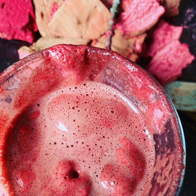 Chocolate Beet Honey Marshmallows