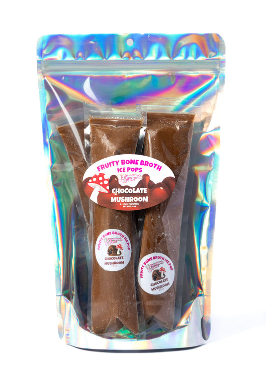Chocolate Mushroom Broth Pop - 5 Pack