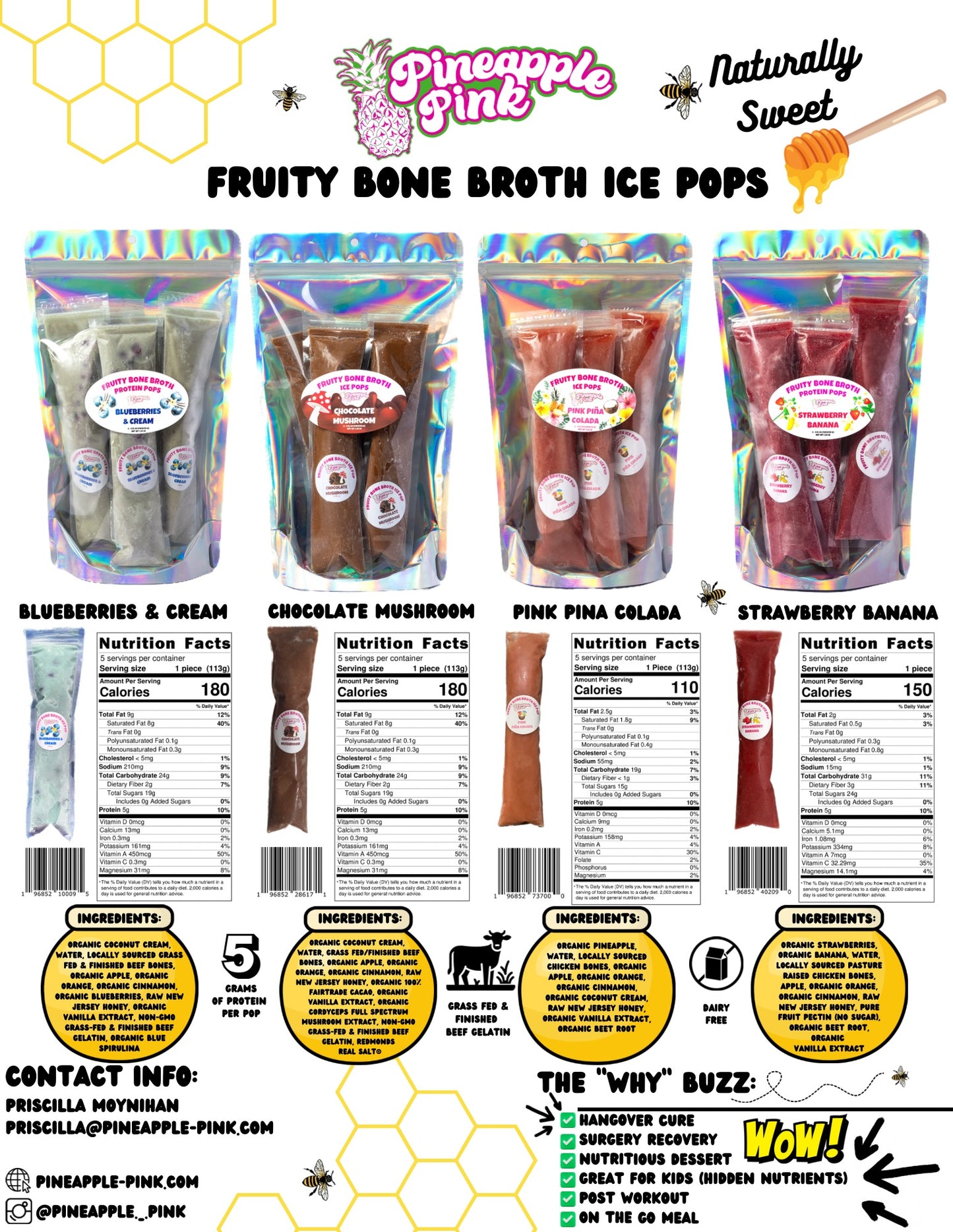 Variety Bundle Box - Bone Broth Protein Ice Pops
